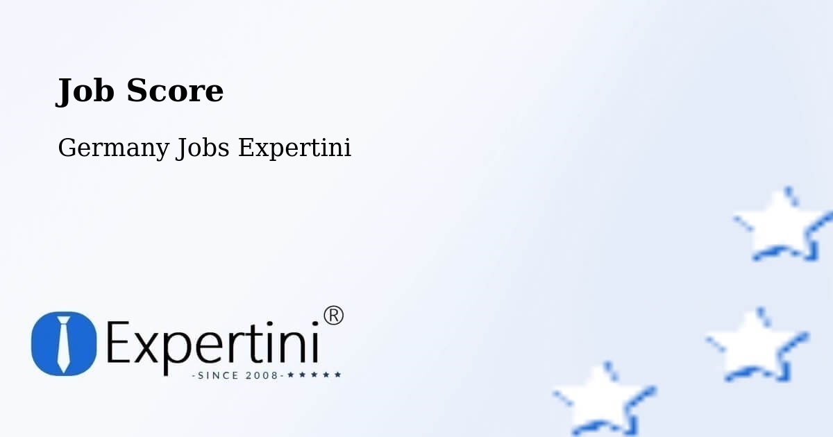 Job Score & Job Description Score Tool – Langenburg - Germany Jobs Expertini