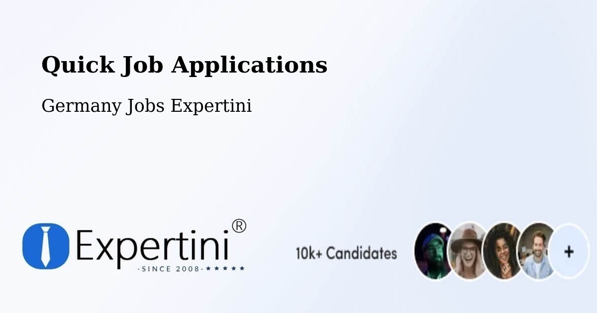 Quick Apply Feature – Langenburg - Germany Jobs Expertini